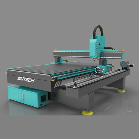 3D 4 Axis Carving Milling Engraving Wood CNC Router Machine with Good Price